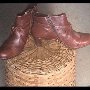 NAOT Leather Brown Boots NWT